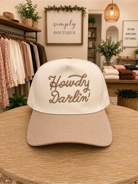 Zenana NWOT Howdy Darlin Embroidered Western Adjustable Baseball Cap